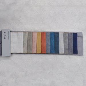 Tessuto in lino in cotone tinto filato BNT1903